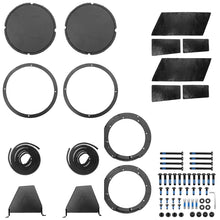 Load image into Gallery viewer, Cicada 10&quot; 2024+ Pro Mid-Bass/Woofer Cut-In Kit for Left &amp; Right Saddlebags