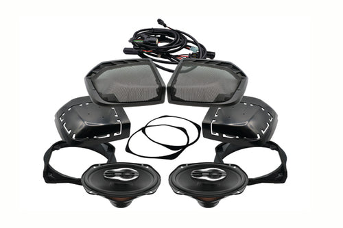 Hertz 14+ Harley 6X9″ Saddlebag Speaker Kit