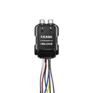 Cicada HDLOC2 - H-D 2CH Line Output Converter with Load Resistors