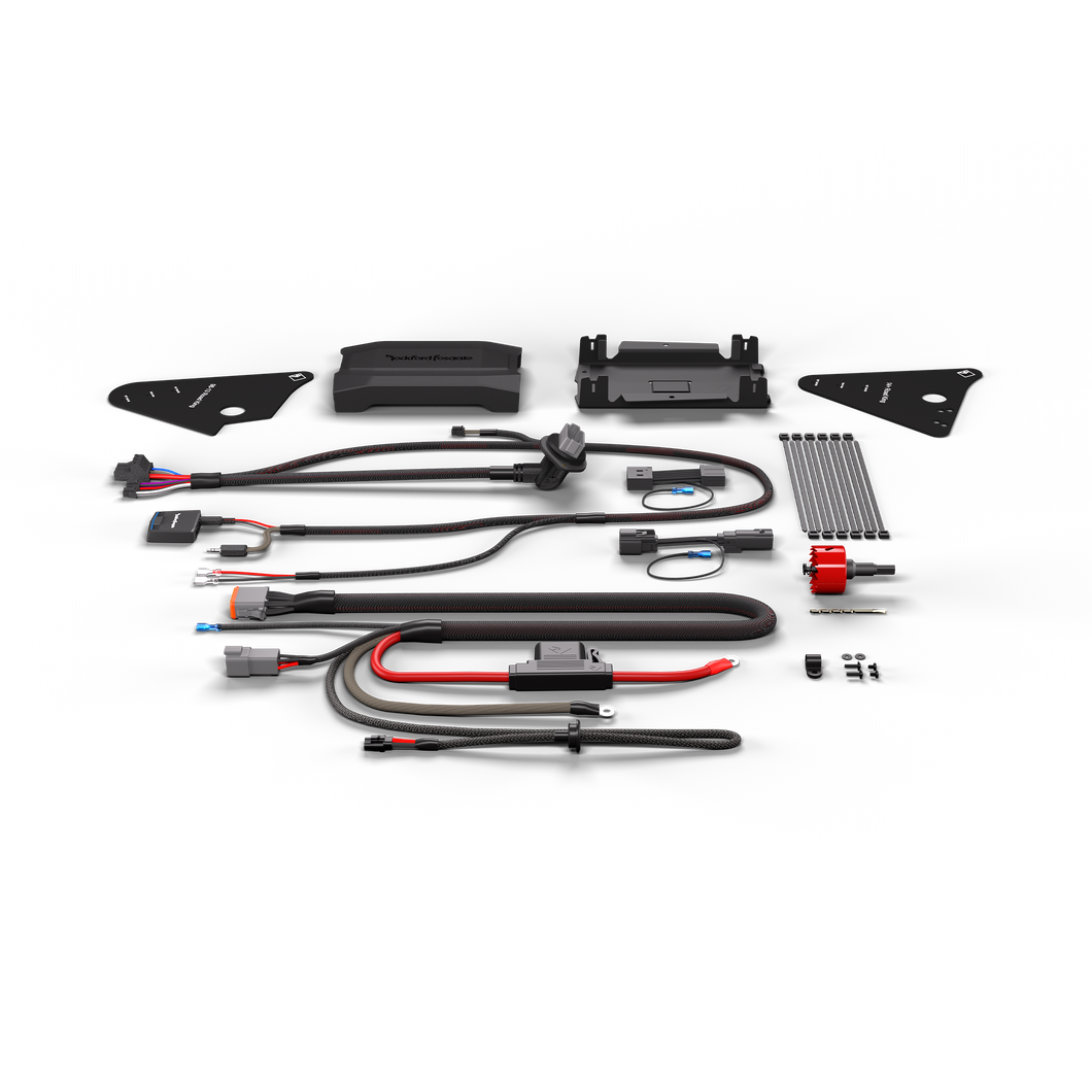 Amp Install Kit for Select 1998+ Harley-Davidson Road King (Gen-1) RFK-HDRKM5